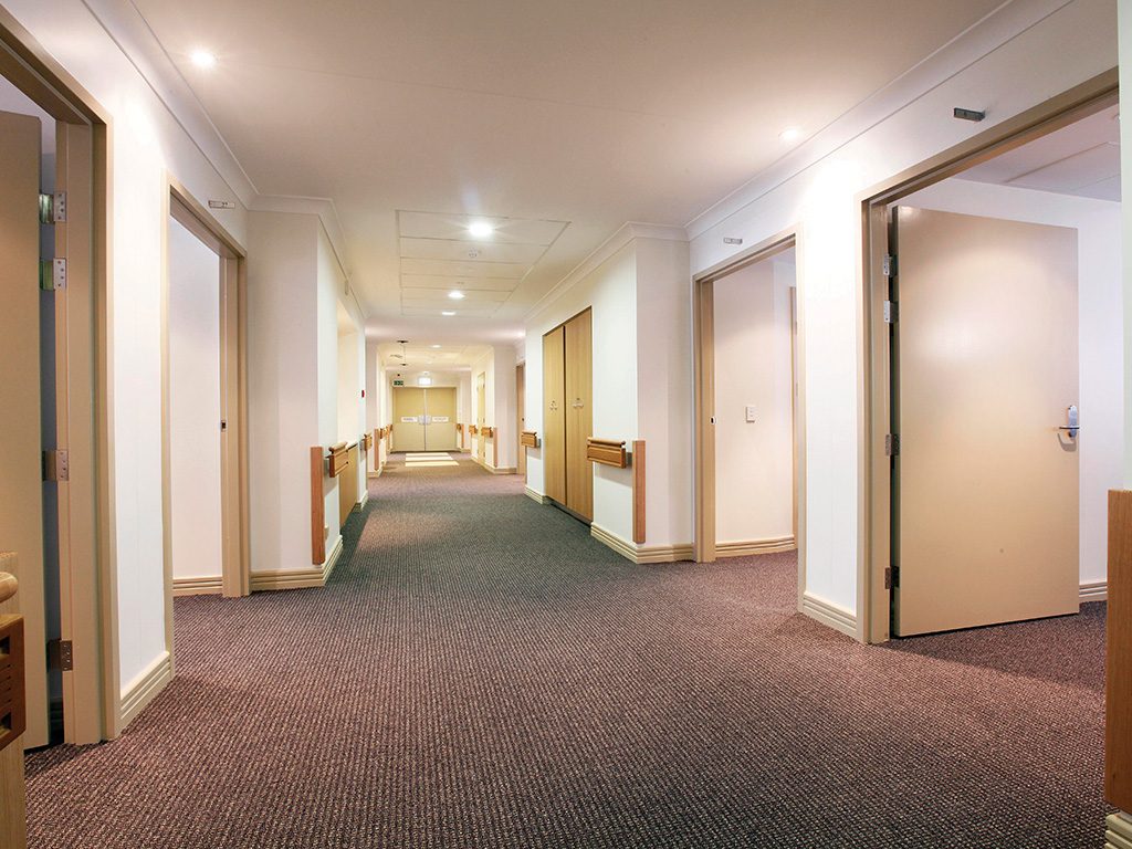 Lake Macquarie Hospital - corridor. 