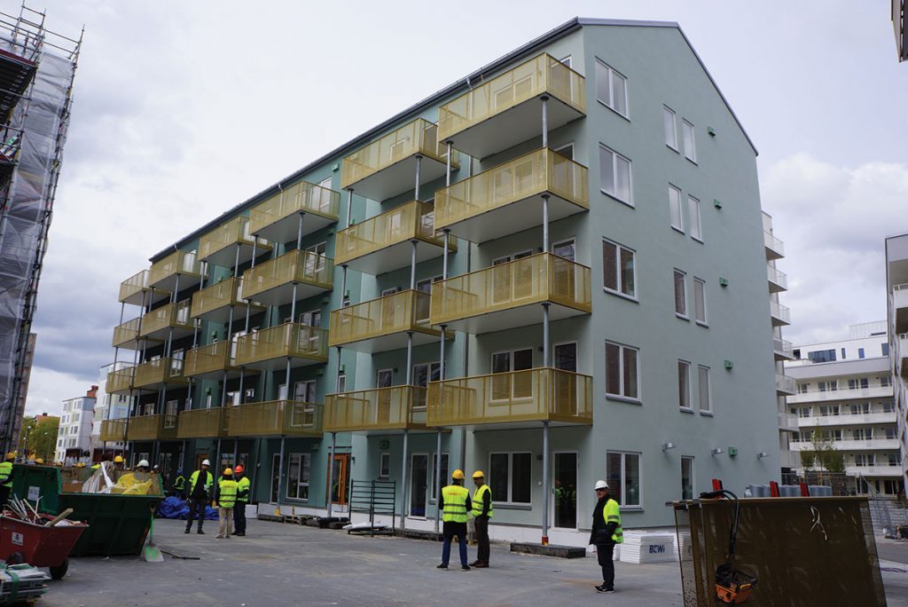 Derome - mid-rise development in Göteborg.