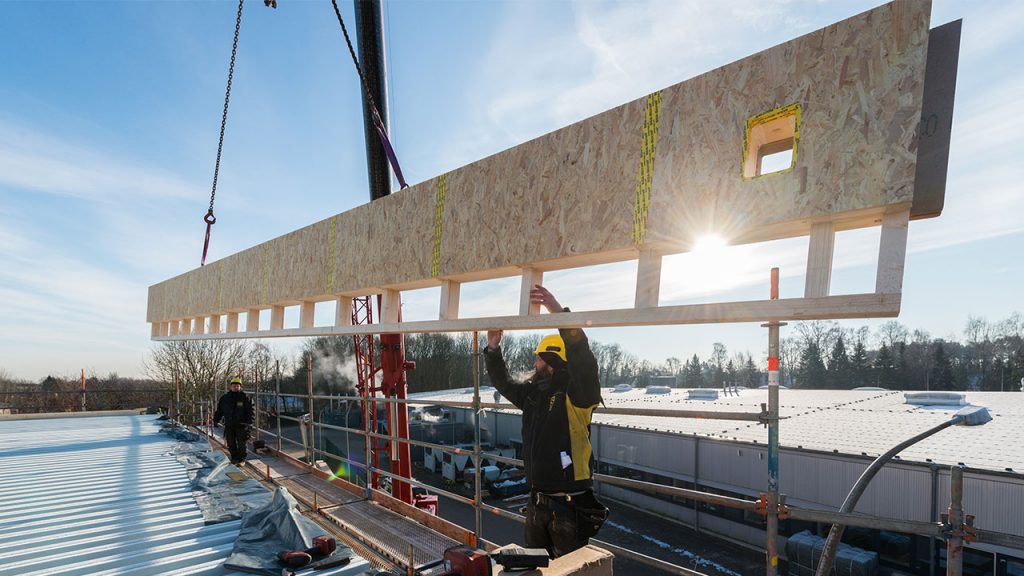 Engineered timber in action - Gebr. Schütt KG is capitalising on growing demand for timber buildings in northern Germany.