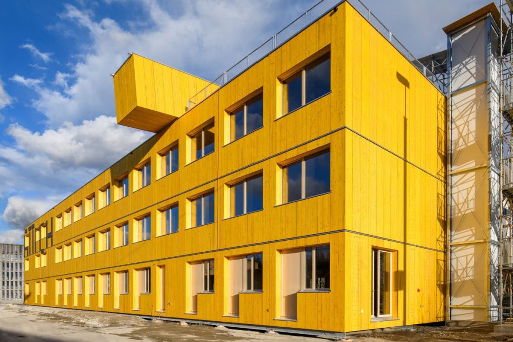 Swiss prefabrication house manufacturer Blumer Lehmann