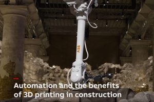 ABB robotics 3D printing for construction