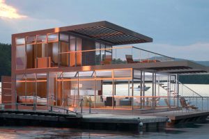 IMMERST modular constructed floating home