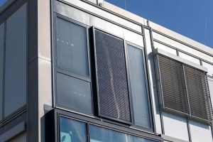 renewable energy modular building facade