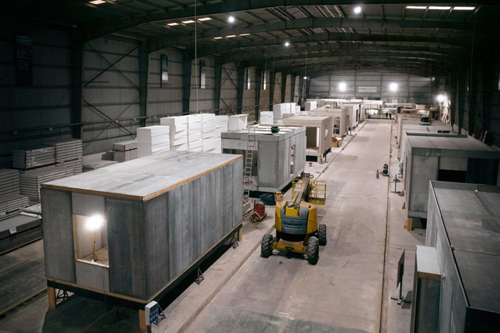 Vantem prefabricated housing factory