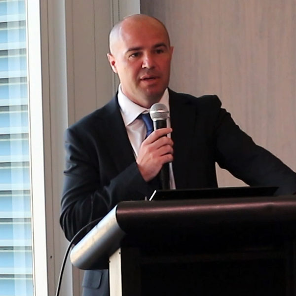 Brendan Sweeney, MCIOB, Regional Director of Multiplex NSW/ACT.