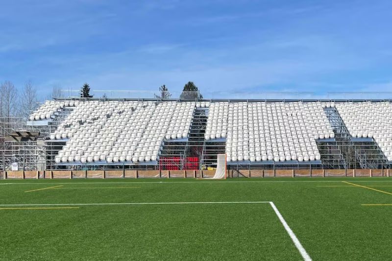 According to SixFive, modular stadiums can vary in size, accommodating anywhere from 500 to 40,000 seats. (Image credit SixFive)